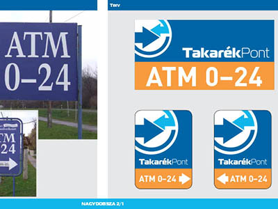 ATM dekoráció